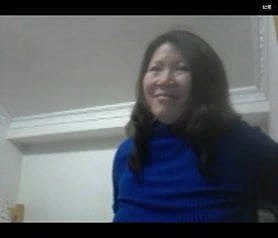 Chiński żona pokaż cycki na kamerę internetową