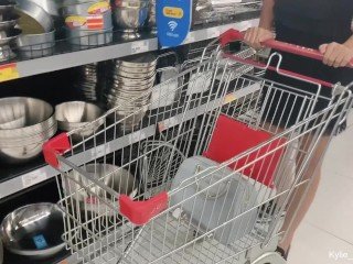 [Preview] Kylie_NG Squirts All Give up The brush Auto Depois de fazer compras em um supermercado