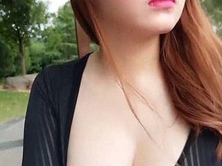 Separate Big Chest Chinese Girl Dildo Timun Taman Awam Webcam